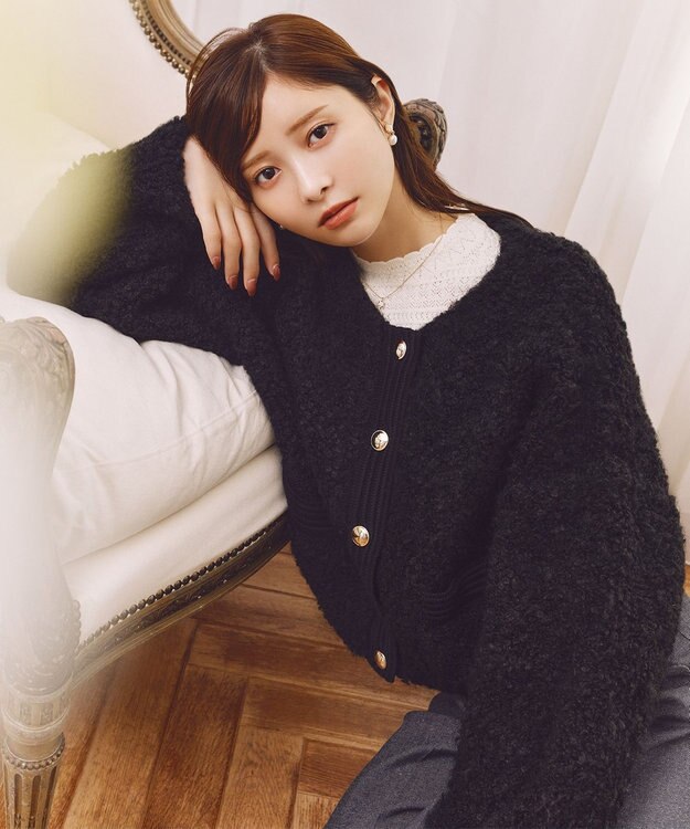 TOCCA MOONLIT MUSE ニットプルオーバー アイボリー系