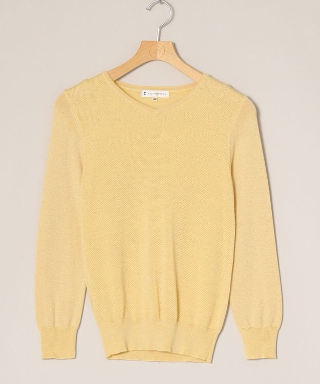 ONWARD Reuse Park 【組曲】ニット春夏 イエロー