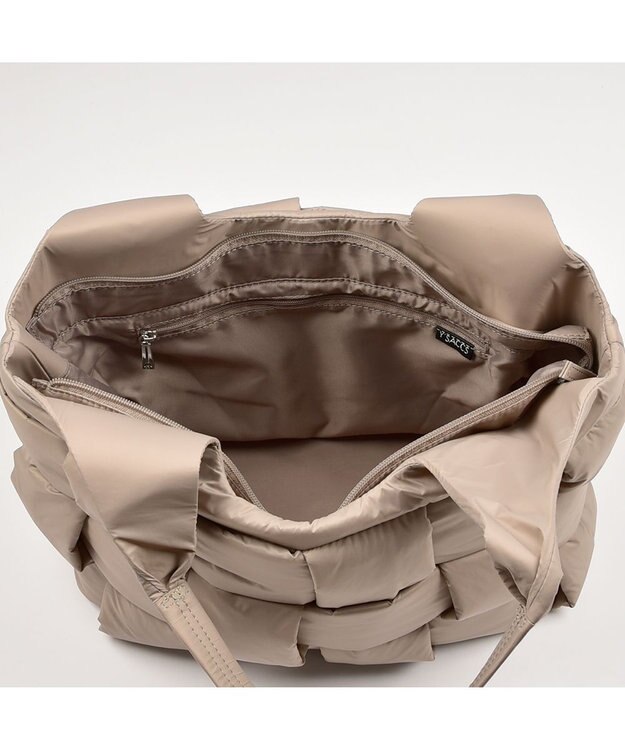 Y'SACCS ボンディングメッシュ　トート グレージュ