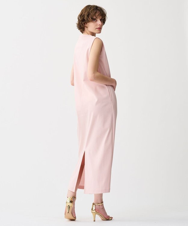 uncrave ダブルフェイスジャージー ワンピース ピンク