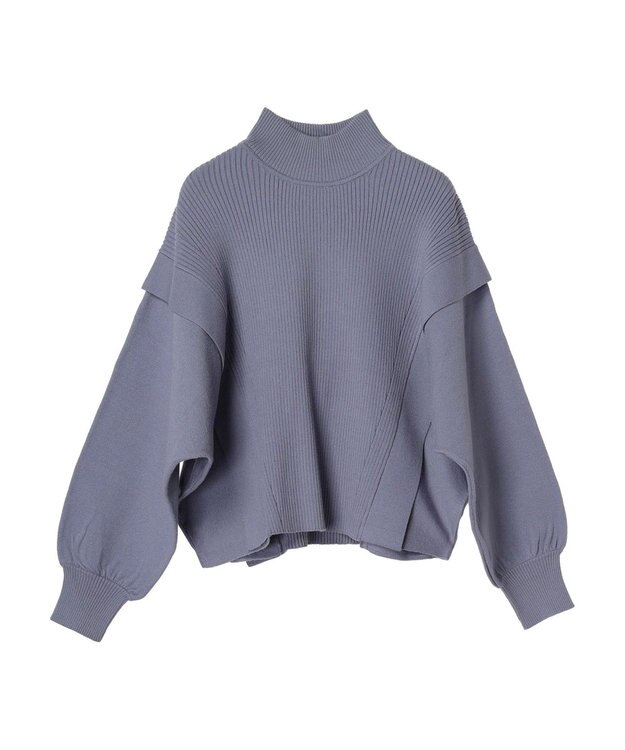 Green Parks ・ＥＬＥＮＣＡＲＥ　ＤＵＥ　ハイネックドルマンニット Blue