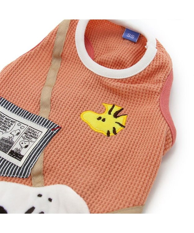 PET PARADISE スヌーピー ポーチ タンクトップ 《ピンク》【小型犬】 ピンク