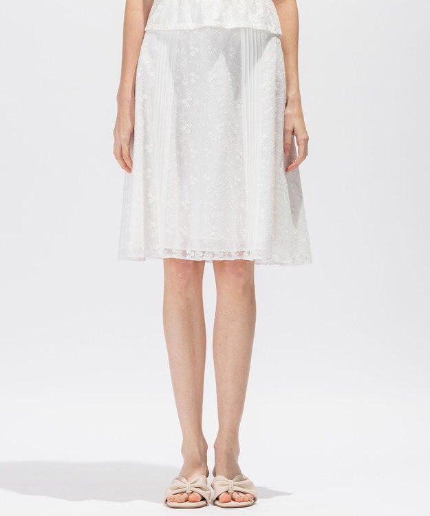 TOCCA 【洗える！】CANDY FLOSS スカート アイボリー系