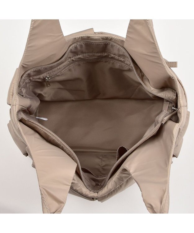 Y'SACCS ボンディングメッシュ　トート グレージュ