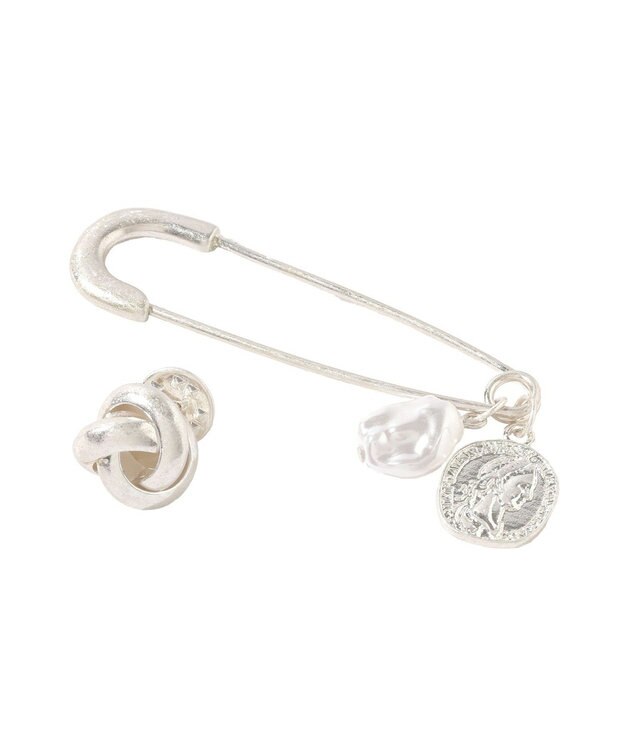 AMERICAN HOLIC 【2点SET】ストールピンブローチ Silver