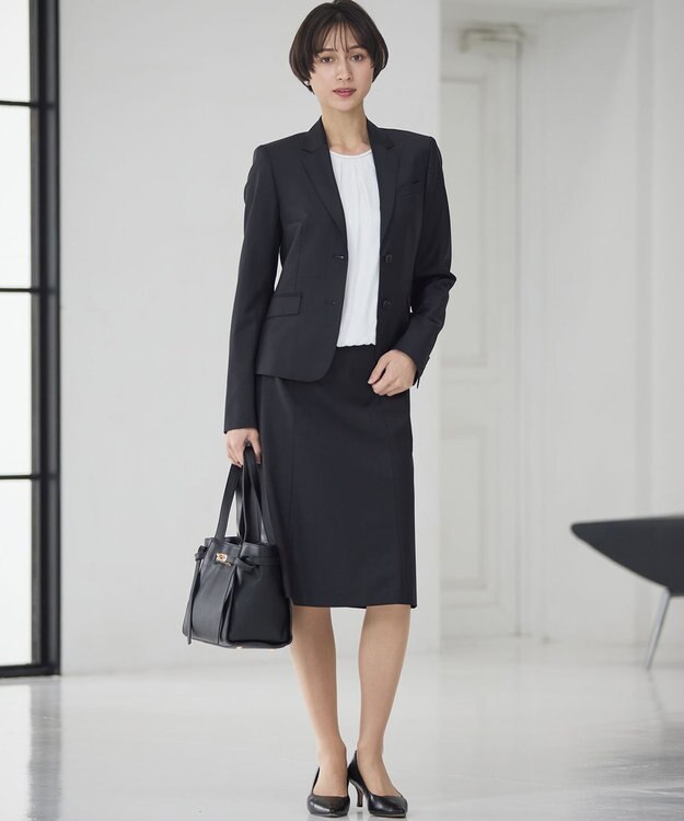 23区 ベルテッド トートバッグ ブラック系