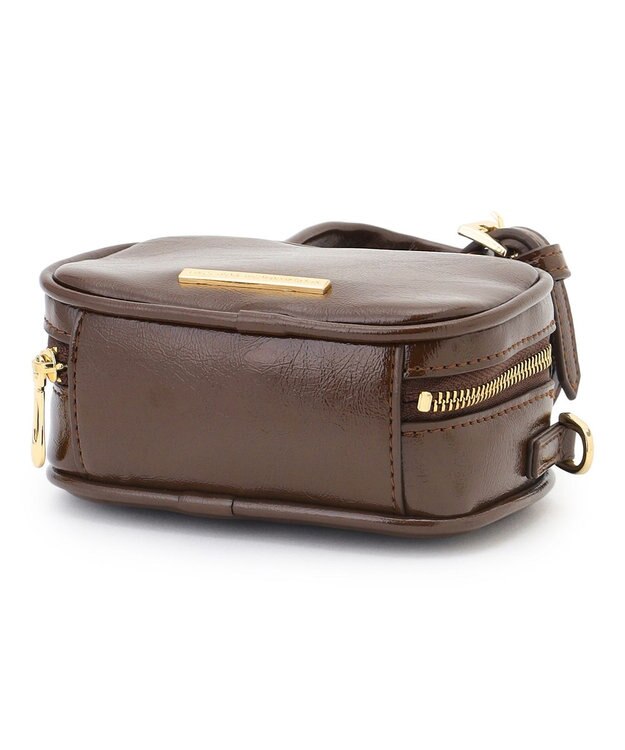 23区 【WEB&一部店舗限定】ミニ ボストン チャーム ダークブラウン系