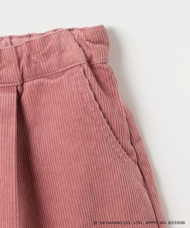 ANY KIDS 【any FAM×サンリオキャラクターズ】コーデュロイキュロット ピンク×マイメロディ