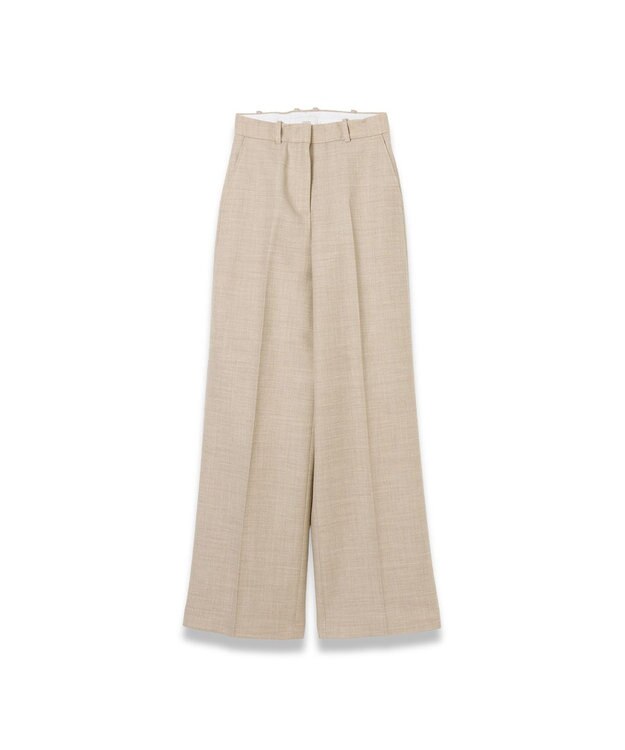 JOSEPH バージンウール トラウザーズ Powder Melange