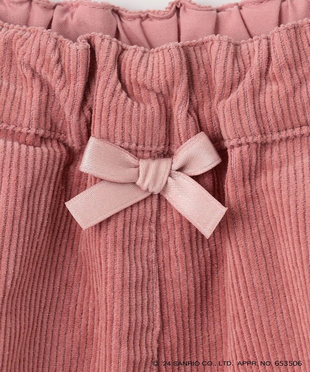 ANY KIDS 【any FAM×サンリオキャラクターズ】コーデュロイキュロット ピンク×マイメロディ
