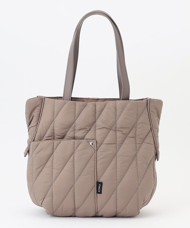 Y'SACCS パデットトートバッグ Sサイズ グレージュ