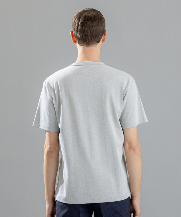 JOSEPH HOMME スビンギザカノコ　クルーネック ライトグレー系