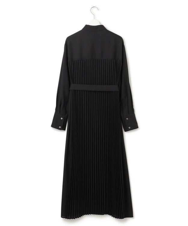 23区 【洗える】ウールシアービエラ ワンピース ブラック系