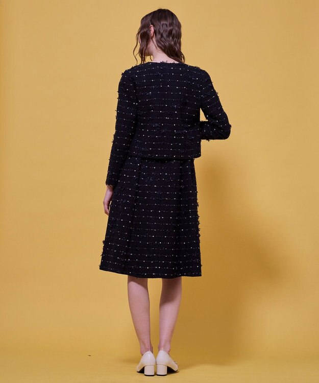 TOCCA FLOWER HIDE AND SEEK ジャケット ブラック系