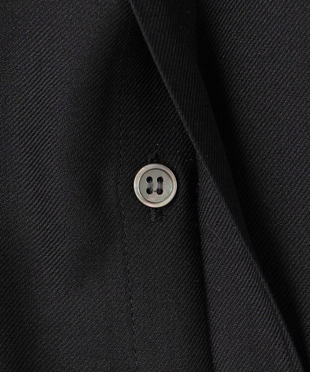 23区 S 【洗える】ウールシアービエラ ワンピース ブラック系