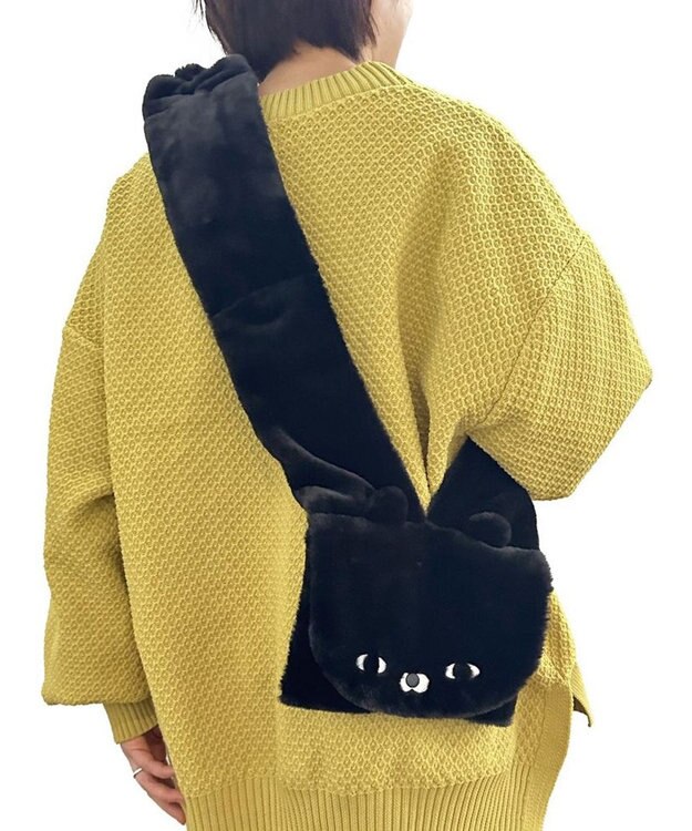 ROOTOTE 1275【マフラー＆サコッシュ】SC.マフ・ルー.アニマル-A 02：ネコ