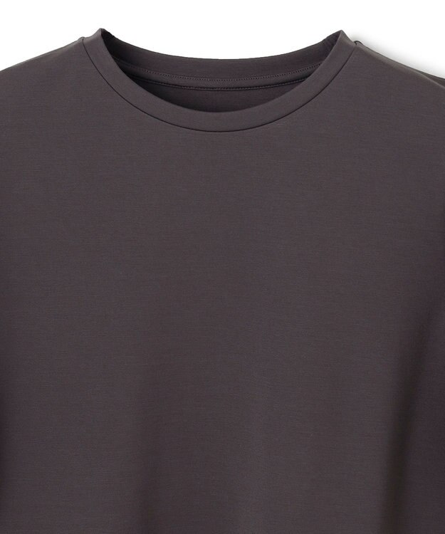 UNFILO BEAUTY FORM-T シアースリーブT チャコールグレー