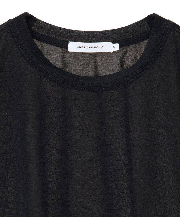AMERICAN HOLIC シアールーズＴシャツ Black