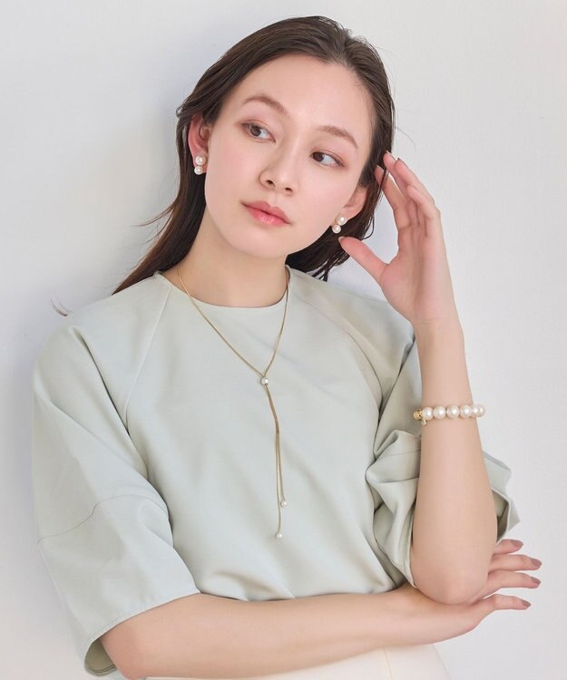 Phoebe メタルボールゴムブレスレット　ゴールド ゴールド