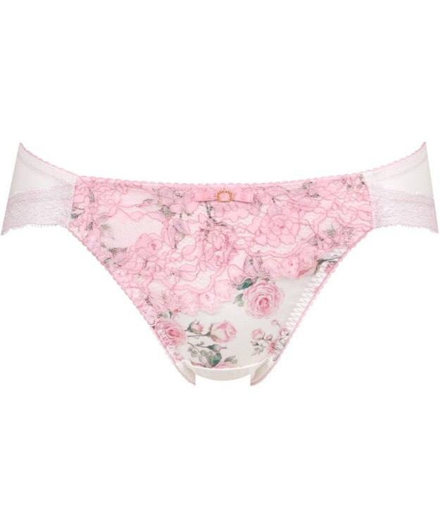 WACOAL ルジェ ショーツ 【ハーモニーフィットブラ】 【リボンブラ】 BCA444・BCA744とペア 透けにくい(フロント) はきこみ丈あさめ レディース PCA744 /ワコール シェルピンク