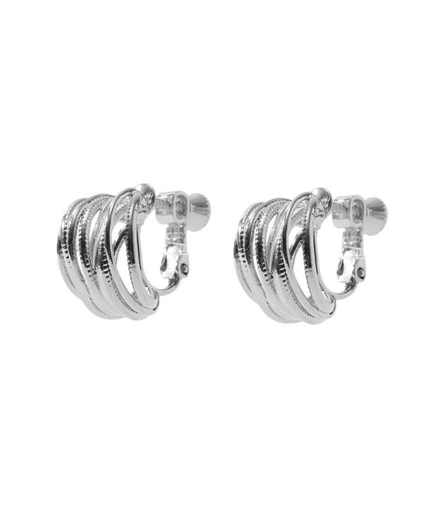 AMERICAN HOLIC マルチフープライクイヤリング Silver