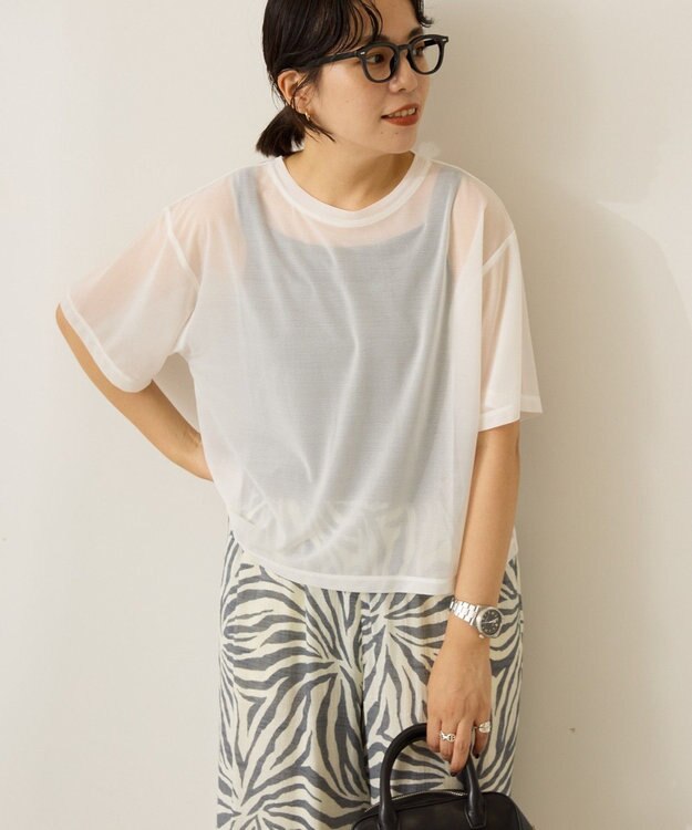 AMERICAN HOLIC シアールーズＴシャツ Off White