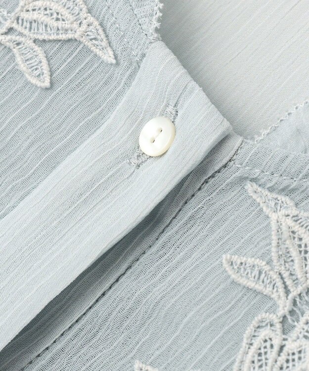 YECCA VECCA ラッフルレースブラウス Mint