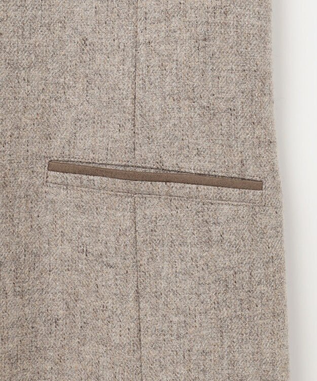 J.PRESS LADIES T/W シャブレーツイル ジャンパースカート ベージュ系