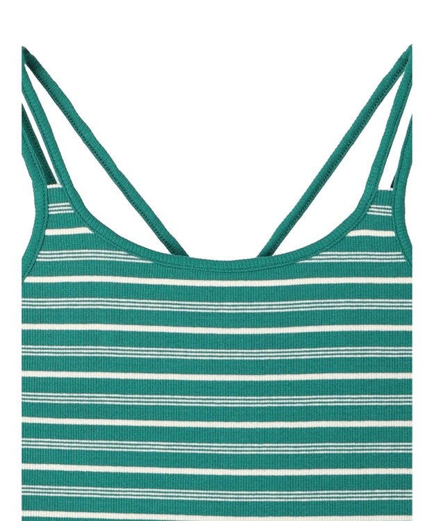 earth music&ecology クロップドキャミソール Off White