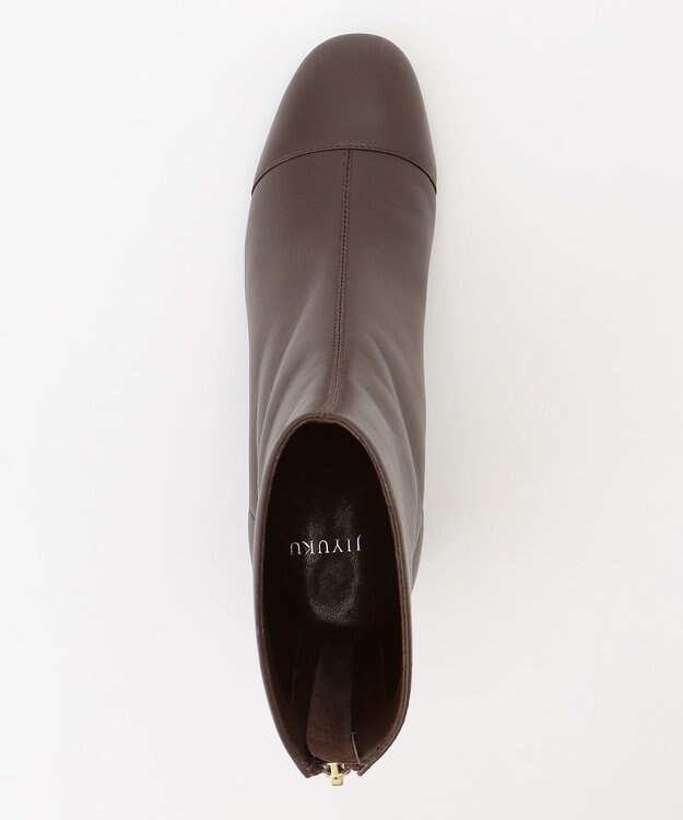 自由区 【SHIHOさん着用】ストレッチショート ブーツ ブラウン