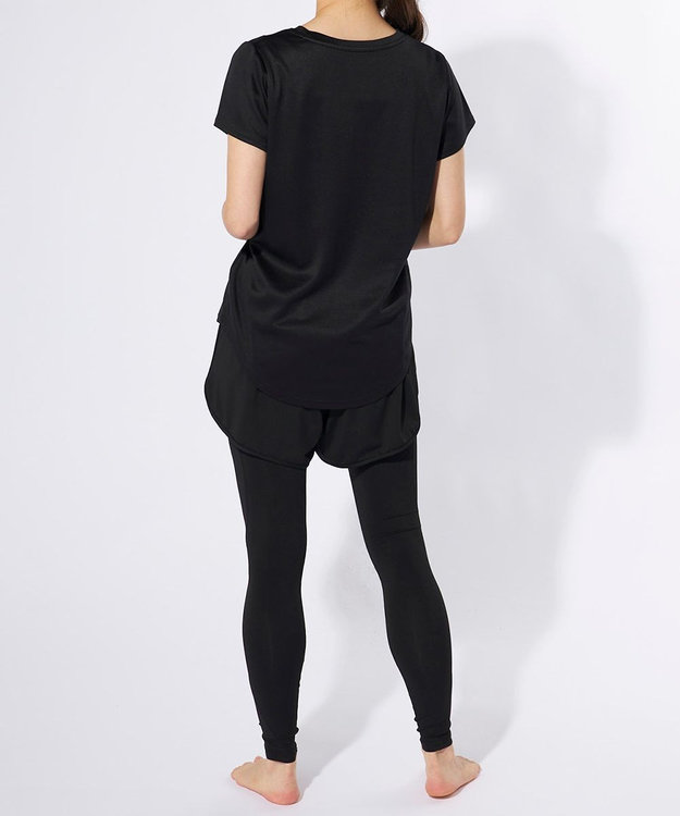 OP／FILA 【FILA】コンプレッションウェア上下２点セット ブラック