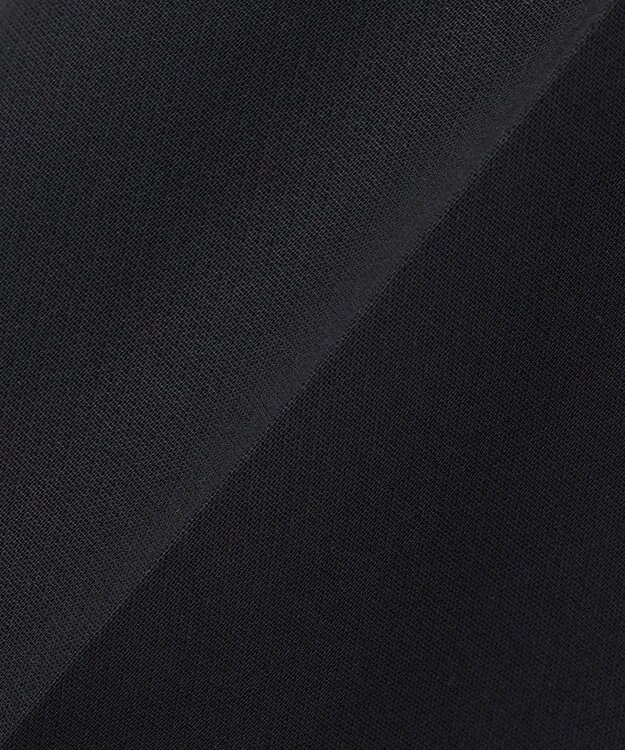 23区 【エステータ】コットンダブルクロス テーパードシルエットパンツ ブラック系