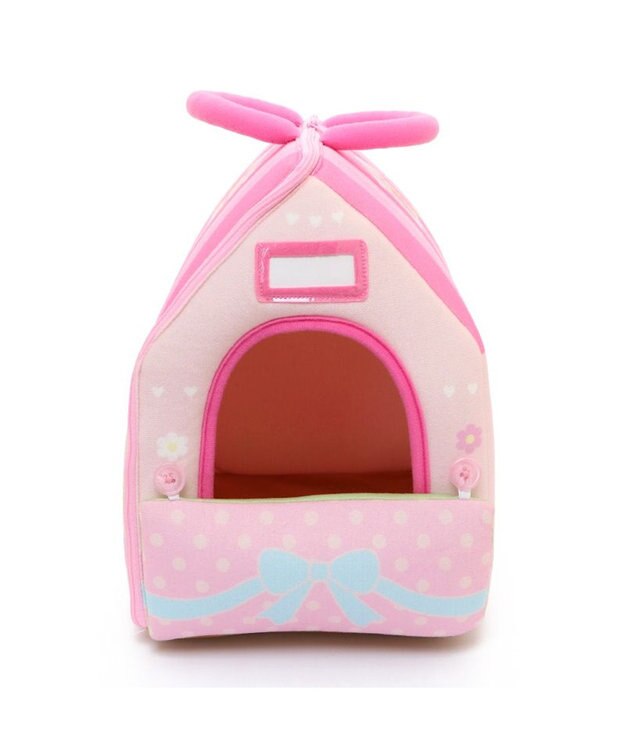 Mother garden マザーガーデン とことこおさんぽシリーズ わんちゃん ハウス 《ピンク》 ピンク