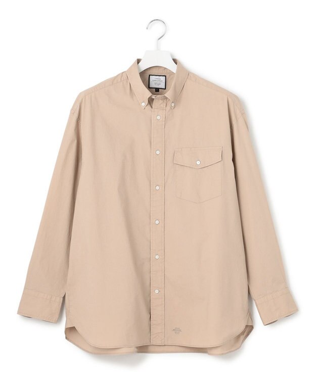 J.PRESS YORK STREET 【UNISEX】タイプライターシャツ/B.D. ベージュ系