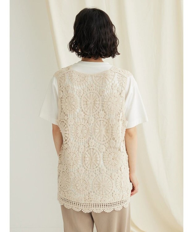 CRAFT STANDARD BOUTIQUE レースベスト Ivory