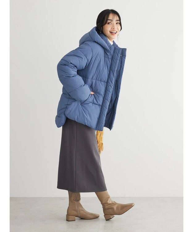 Green Parks ライトファイバーブルゾン Blue