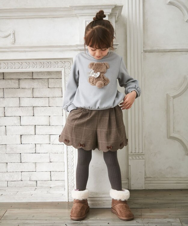 ANY KIDS アニマルアップリ トレーナー クマ