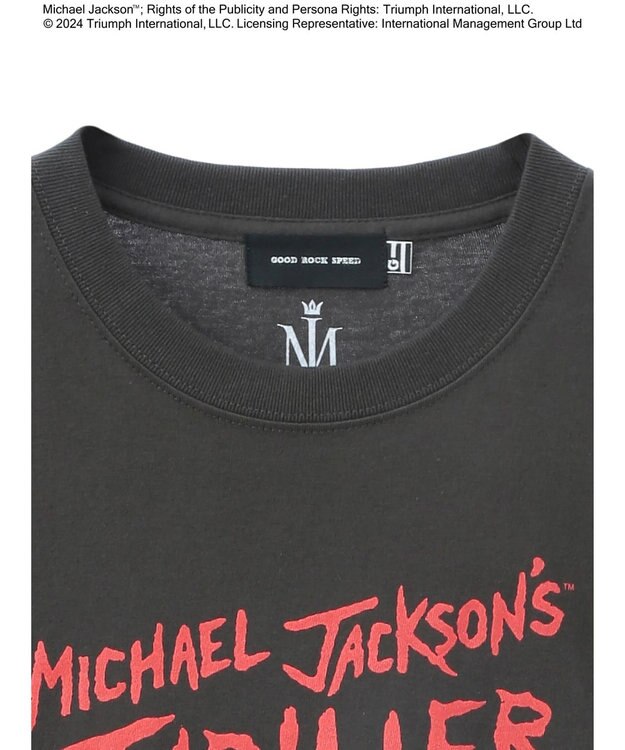 Green Parks ■ＭＩＣＨＡＥＬ　ＪＡＣＫＳＯＮ　ＴＨＲＩＬＬＥＲ　ＴＥＥ Charcoal Gray