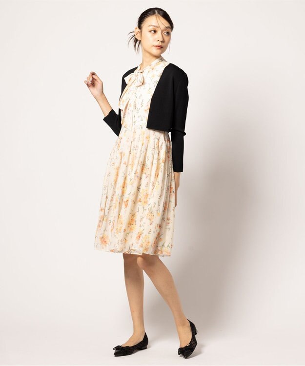 TOCCA RIBBON FLAT SHEER PUMPS パンプス ブラック系