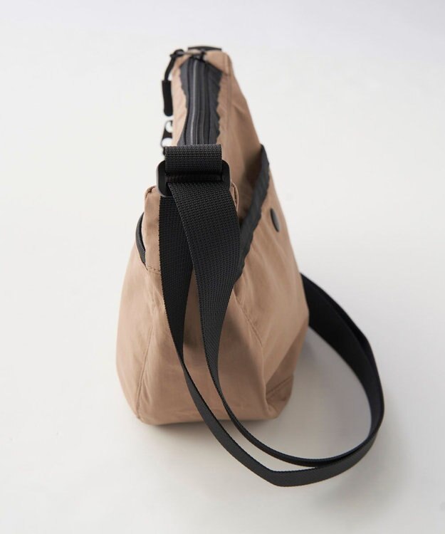 OP／FILA 【Kappa】三日月形 ショルダーバッグ グレー×ベージュ