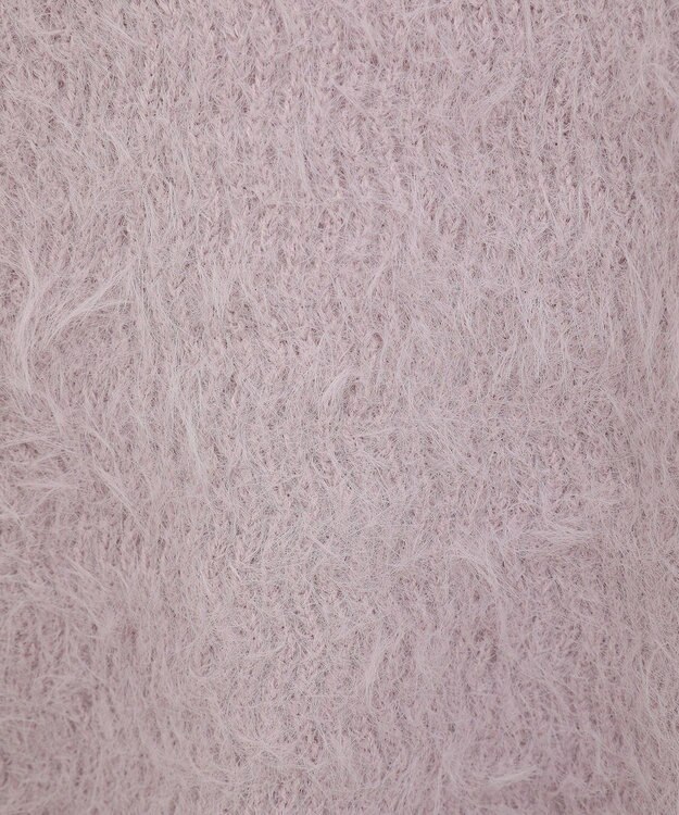 earth music&ecology モヘヤライクレースニット Lavender