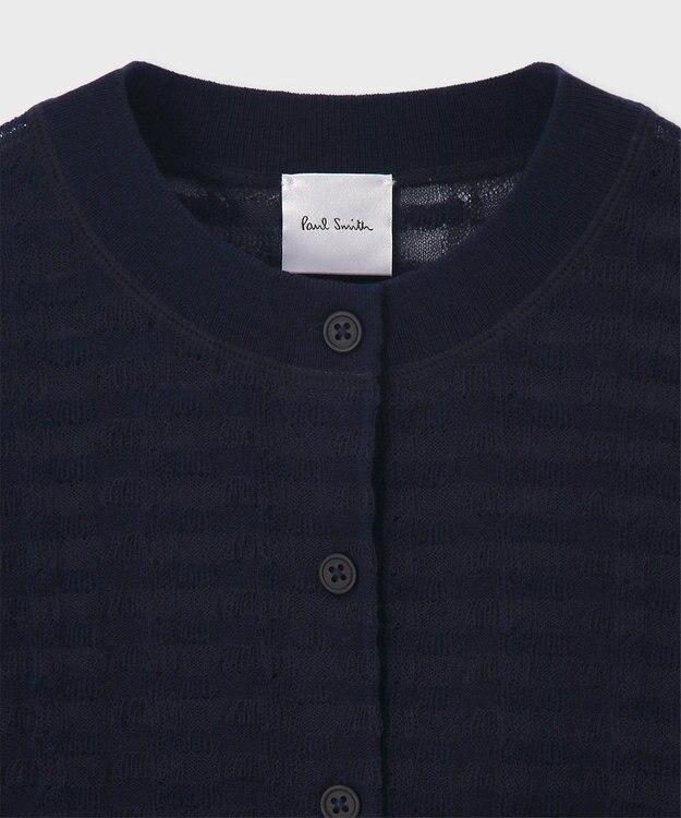 Paul Smith シアークルーネック カーディガン ネイビー
