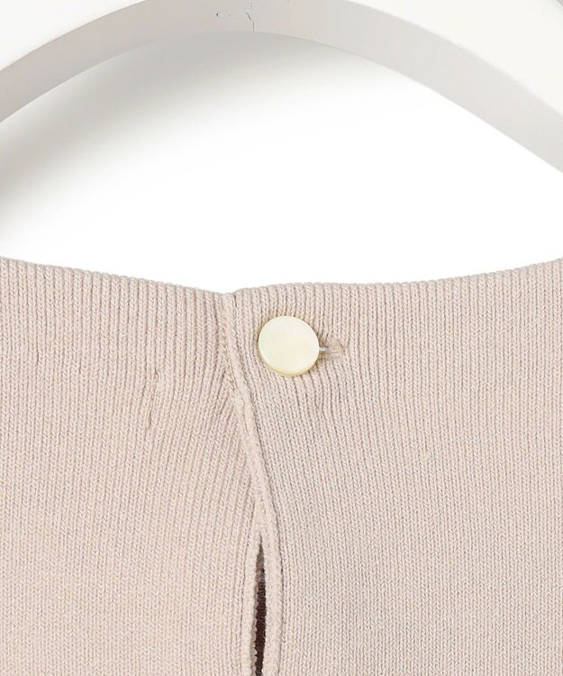 23区 【先行予約】エンブロイダリーレース ニットベスト ベージュ系