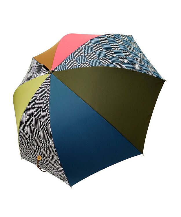 +RING レディース向け プラスリング 長傘60cm MLT T1285 マルチカラー