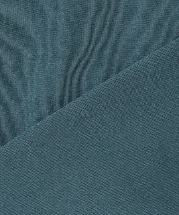 J.PRESS YORK STREET 【WOMEN】ファブリックスリーブ　プルオーバー ダークグリーン系