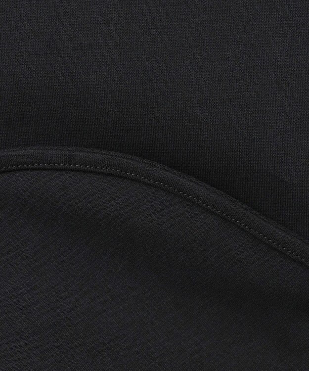 uncrave ダブルフェイスジャージー ドルマンスリーブトップス ブラック