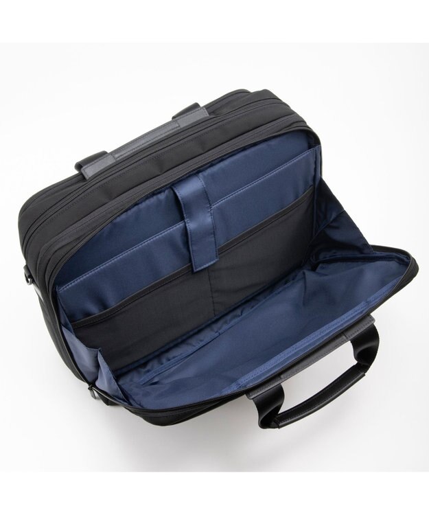 ZERO HALLIBURTON ZDB D ブリーフケース B4 14.0インチPC 3気室 エキスパンド 81414 ブラック