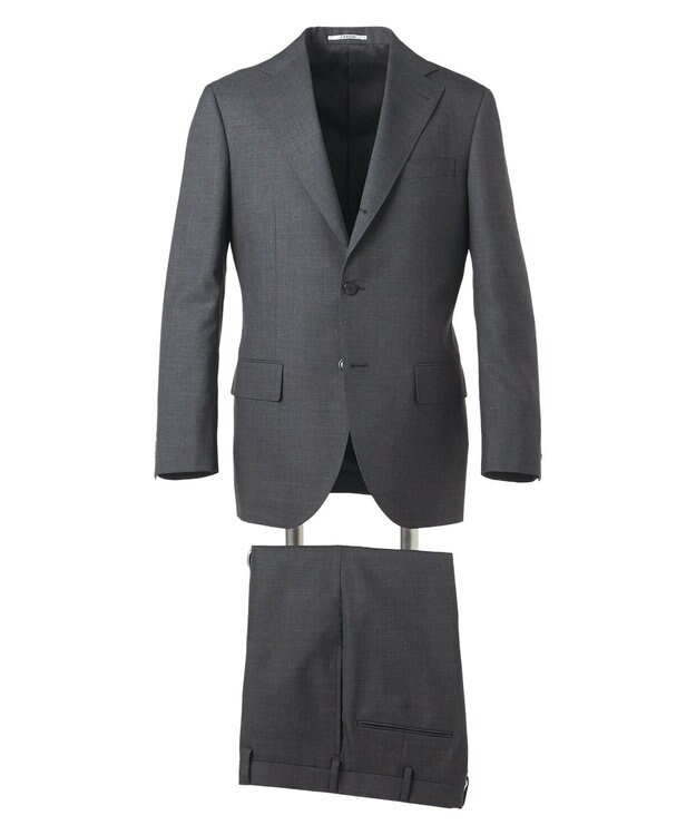 J.PRESS MEN 【WEB・一部店舗限定】プレーンスーツ / 背抜き / 3B グレー系