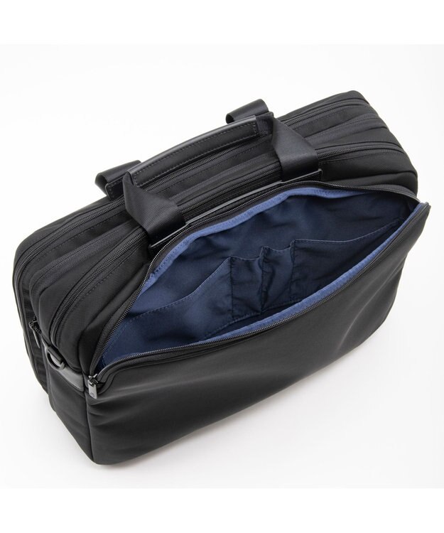 ZERO HALLIBURTON ZDB D ブリーフケース B4 14.0インチPC 3気室 エキスパンド 81414 ブラック