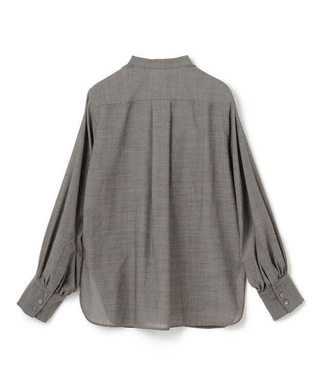 BEIGE， 【洗える・WEB限定】MOYE / フリルブラウス C.Gray